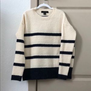 Atmosphere navy striped sweater